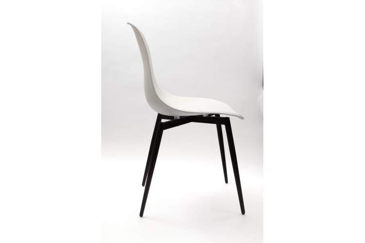 Стул Туссе чёрный /белый-12