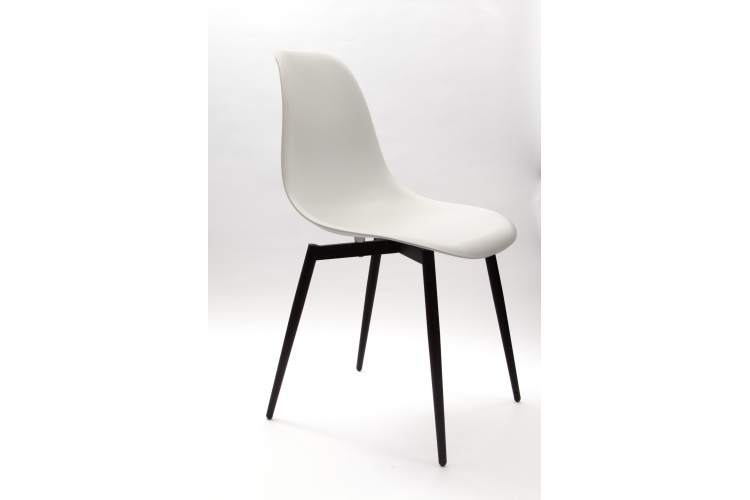 Стул Туссе чёрный /белый-11