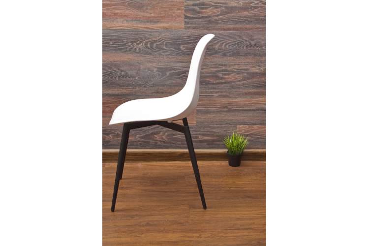 Стул Туссе чёрный /белый-1