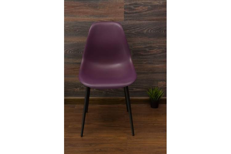 Стул Туссе чёрный /фиолетовый-9