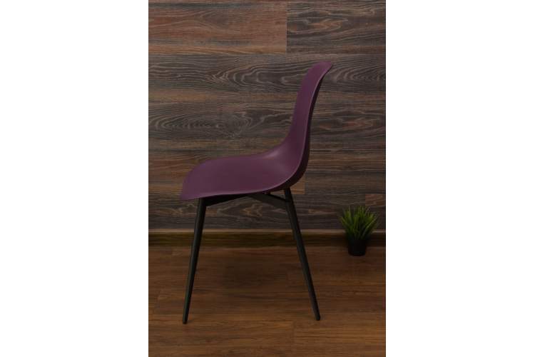 Стул Туссе чёрный /фиолетовый-11