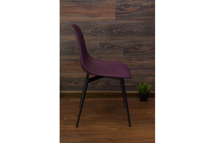 Стул Туссе чёрный /фиолетовый-15