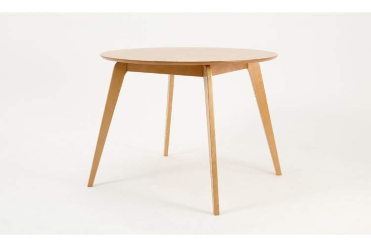 Стол Arki К 100 натур со стульями Франк ПМ натур/гусиная лапка-3