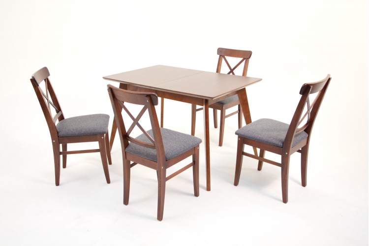 Стул Ингольф ПМ орех/графит-9