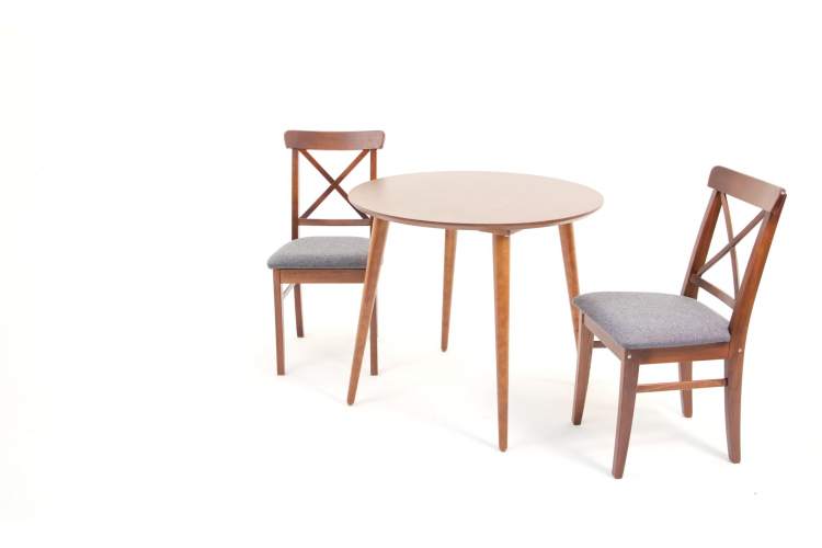 Стул Ингольф ПМ орех/графит-10