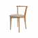 Стул Франк ПМ натур/бежевая рогожка