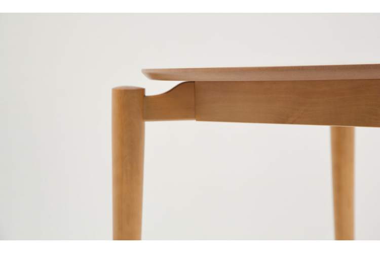 Стол Pawook К 90 натур со стульями Франк ПМ натур/графит рогожка-8