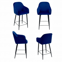 Полубарный стул Аннер комплект из 4 штук