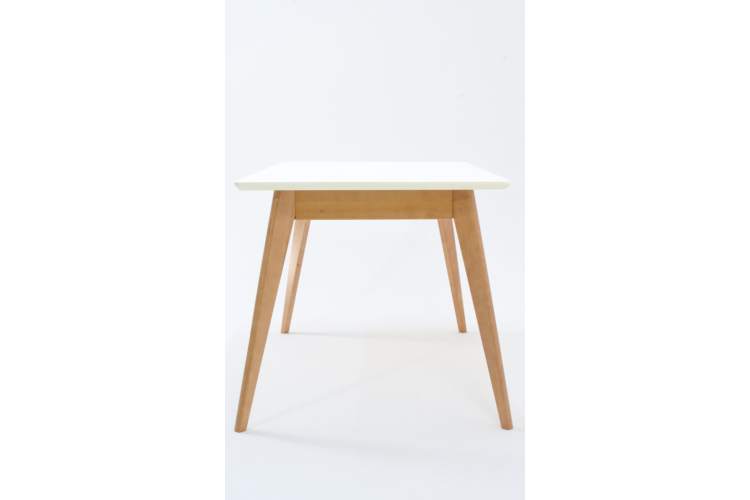 Стол Сканди 120, Натур/ Белый-3