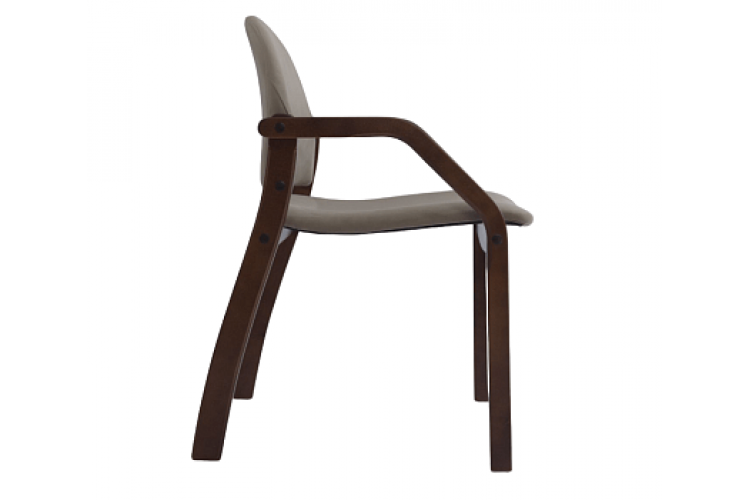 Стол Монте М 100 орех со стульями Джуно орех велюр бежевый-6