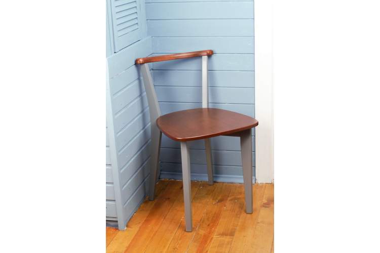 Стул Франк Ж, Орех/Серый-5