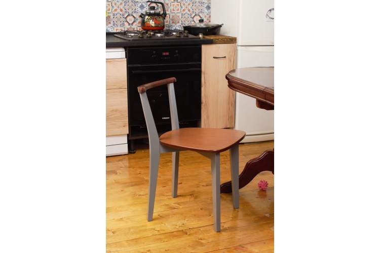 Стул Франк Ж, Орех/Серый-6