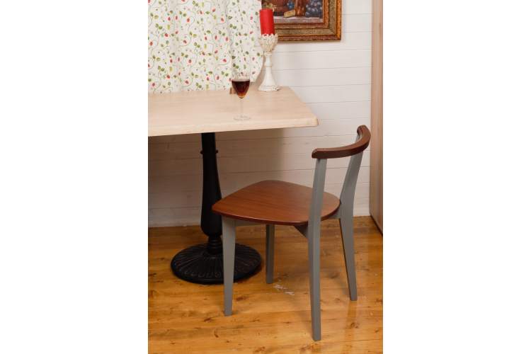 Стул Франк Ж, Орех/Серый-8