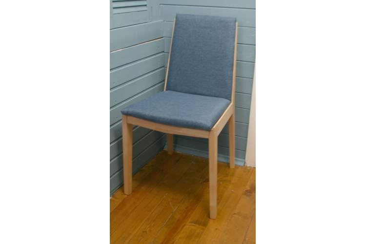 Стул Твит, Натуральное дерево/Синий-16