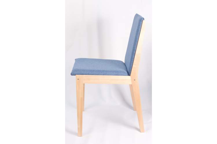 Стул Твит, Натуральное дерево/Синий-5