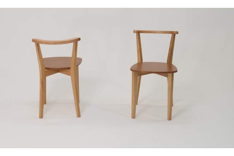 Стол Сканди К 90 натур со стульями Франк натур-5