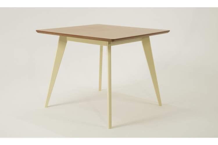 Стол Сканди М 90 слоновая кость/натур со стульями Ингольф слоновая кость-3