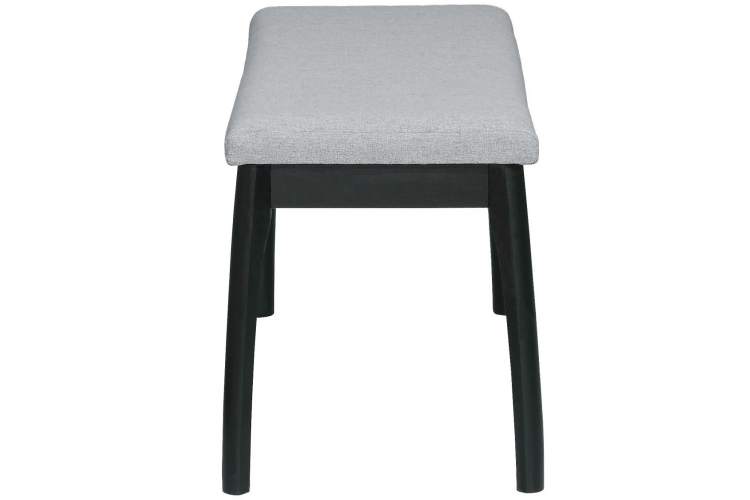 Банкетка Лина, мягкая, Венге/Серый-9