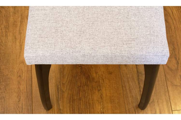 Банкетка Лина, мягкая, Венге/Серый-5