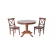 Обеденная группа Брамос К 100 орех со стульями Ингольф орех