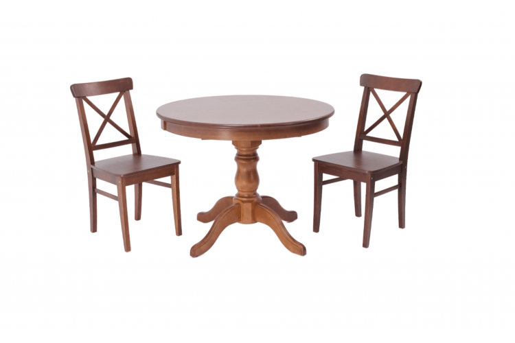 Обеденная группа Брамос К 100 орех со стульями Ингольф орех