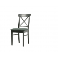 Стул Ингольф ПМ чёрный/зелёный