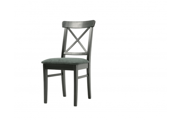 Стул Ингольф ПМ чёрный/зелёный