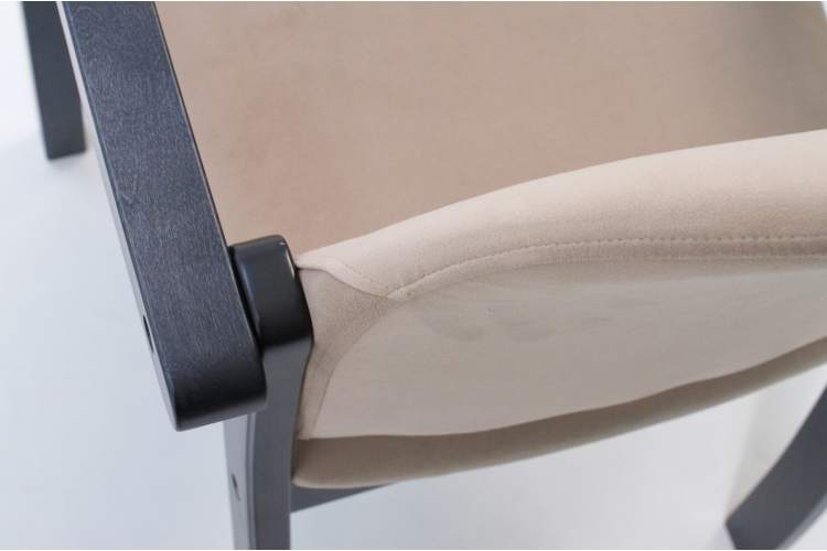 Стул-кресло Джуно 2.0 чёрный/бежевый-4