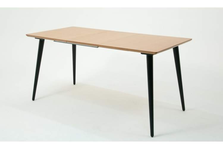 Стол Монте 120 чёрное дерево/натур-7