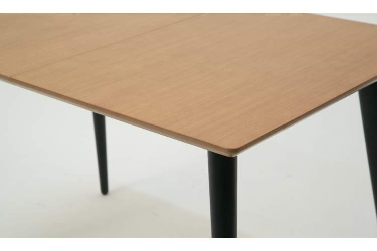 Стол Монте 120 чёрное дерево/натур-17