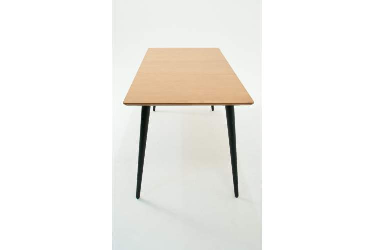 Стол Монте 120 чёрное дерево/натур-11