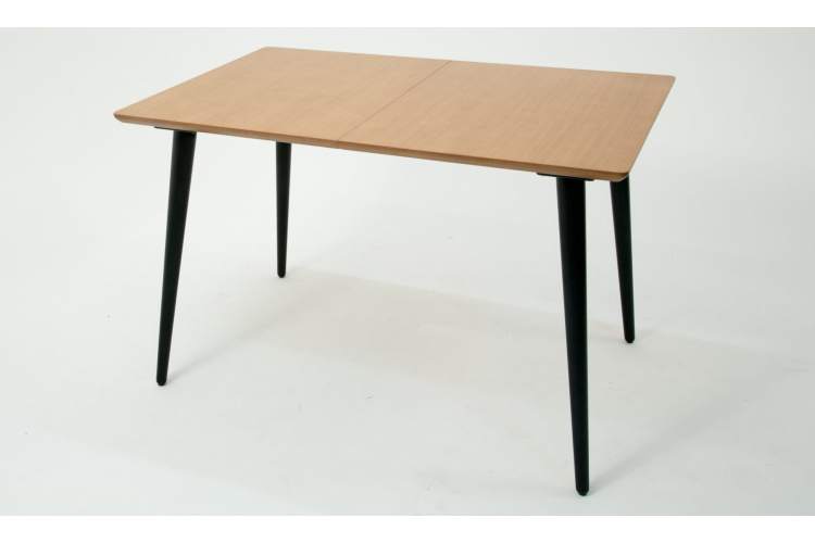 Стол Монте 120 чёрное дерево/натур-16