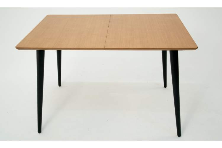 Стол Монте 120 чёрное дерево/натур-15