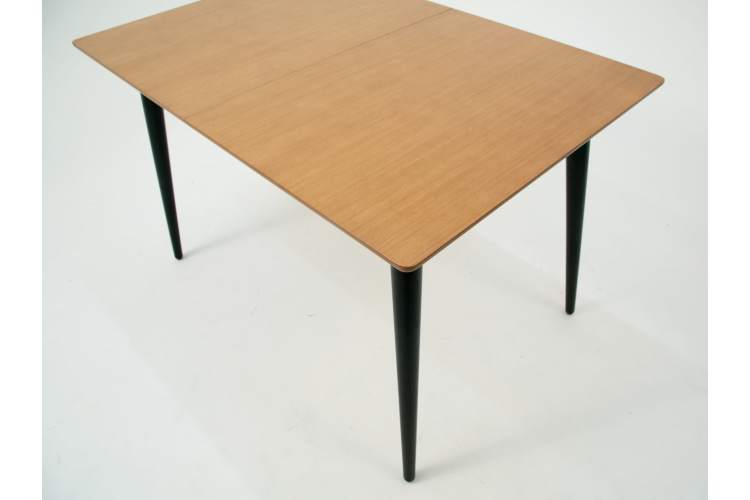 Стол Монте 120 чёрное дерево/натур-14