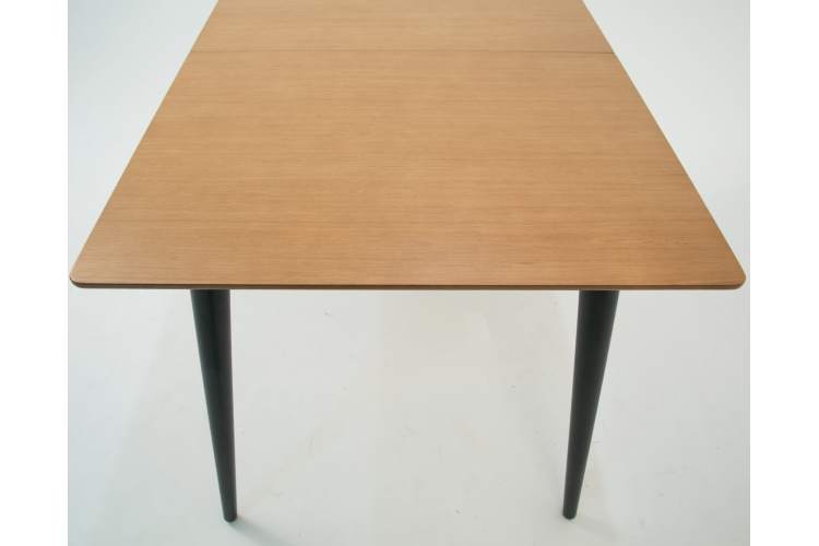 Стол Монте 120 чёрное дерево/натур-4