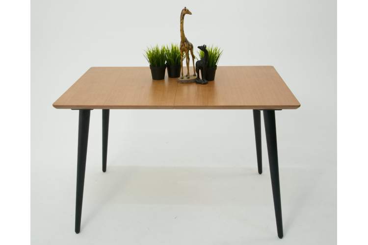 Стол Монте 120 чёрное дерево/натур-12