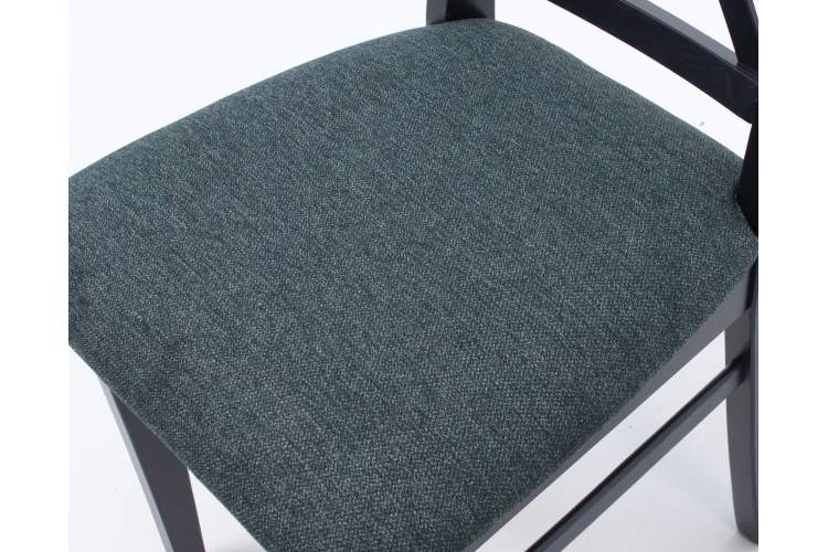 Стул Ингольф ПМ чёрный/зелёный-2