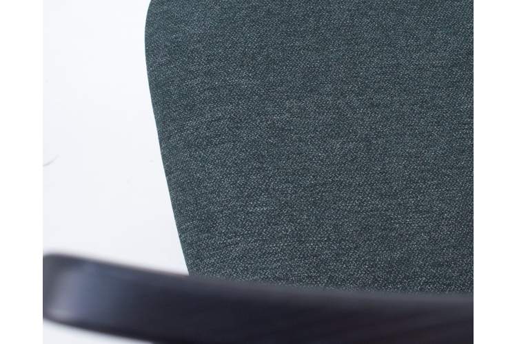 Стул Ингольф ПМ чёрный/зелёный-1