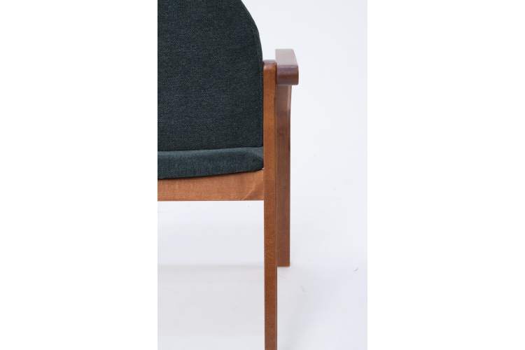 Стул-кресло Джуно 2.0 орех/зелёный-14