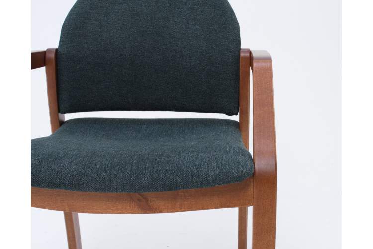 Стул-кресло Джуно 2.0 орех/зелёный-10