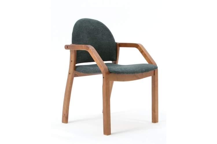 Стул-кресло Джуно 2.0 орех/зелёный-8