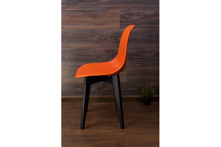 Стул Сашш чёрный /оранжевый-6