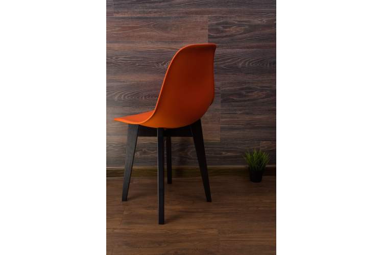 Стул Сашш чёрный /оранжевый-5