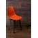 Стул Сашш чёрный /оранжевый