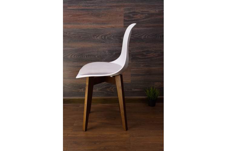 Стул Сашш орех /белый, серый-6