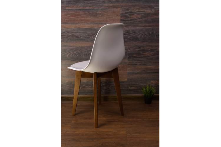 Стул Сашш орех /белый, серый-5