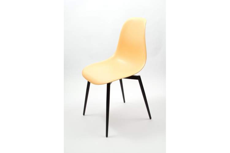 Стул Туссе чёрный /персиковый-10