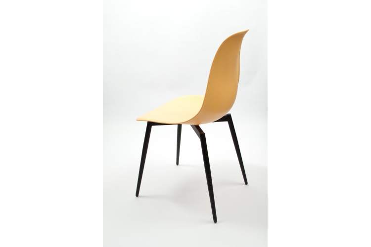 Стул Туссе чёрный /персиковый-12