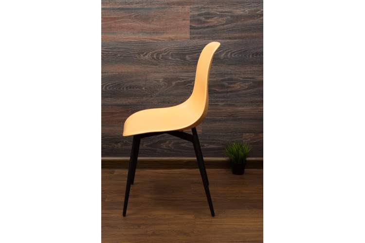 Стул Туссе чёрный /персиковый-3