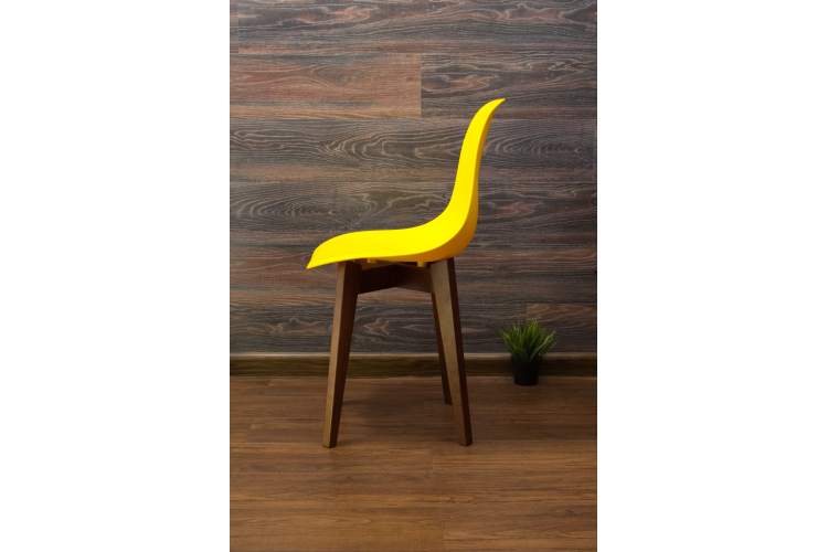 Стул Сашш орех /жёлтый-7